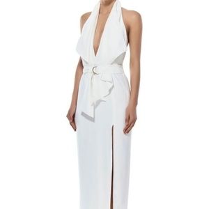 MISHA Carrie Dress Ivory.  Sz 4. Never worn!!!